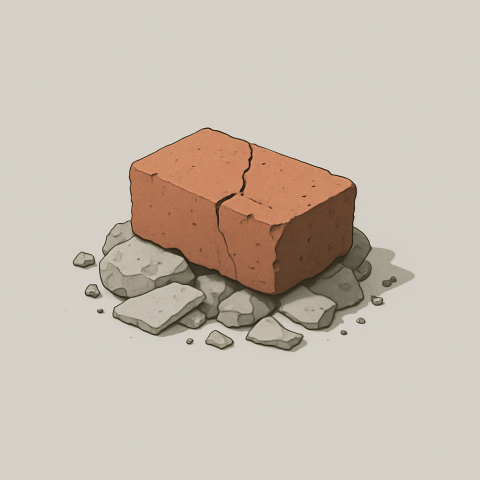 Bauschutt Illustration