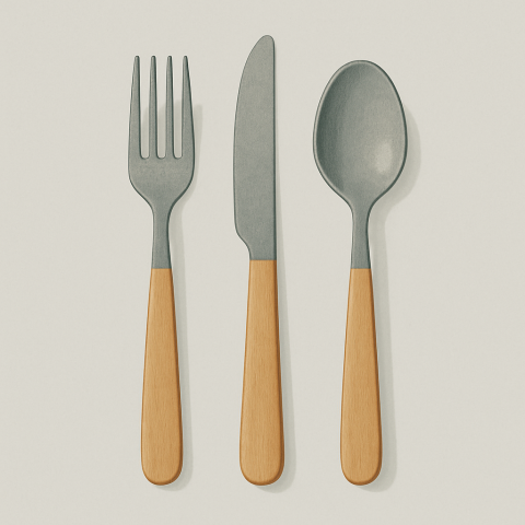 Besteck Illustration