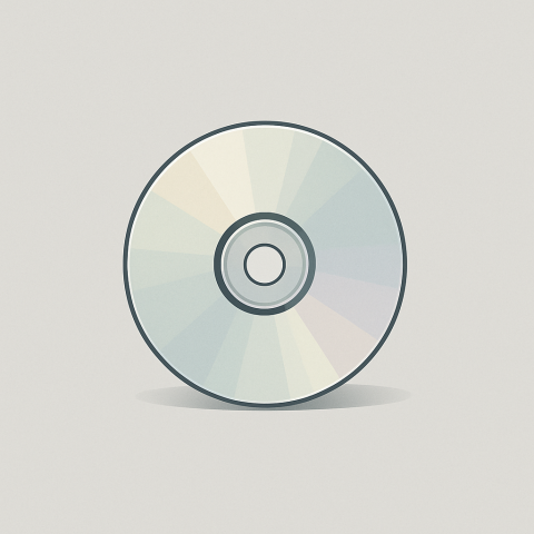 CDs & DVDs Illustration