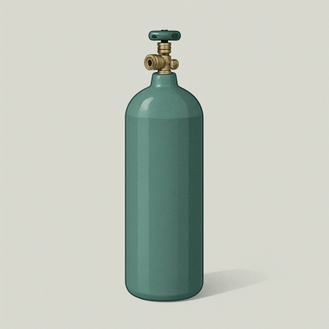 Heliumflasche Illustration