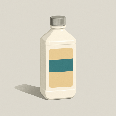 Isopropanol Illustration
