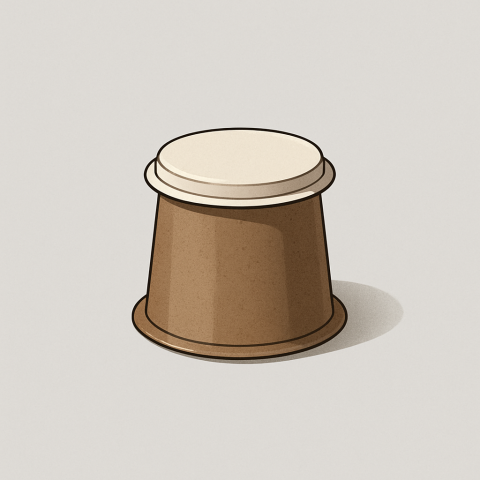 Kaffeekapseln Illustration