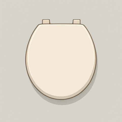 Toilettendeckel Illustration