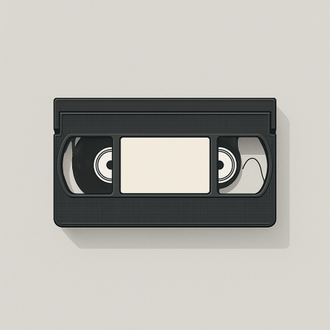 Videokassetten Illustration
